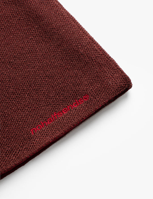 NHS BEANIE THERMAL RED