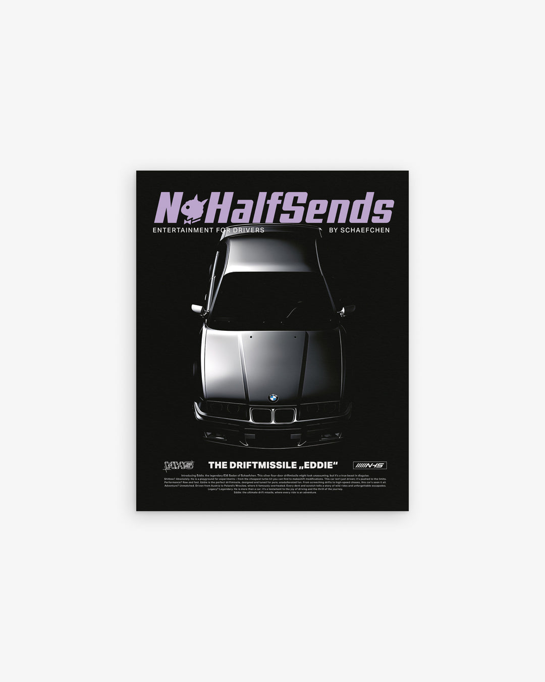 Poster "E36 Eddie"