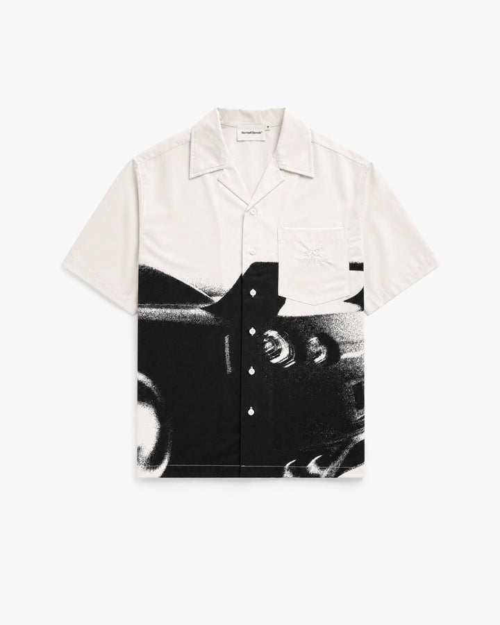 NHS SKYLINE BUTTON UP TEE