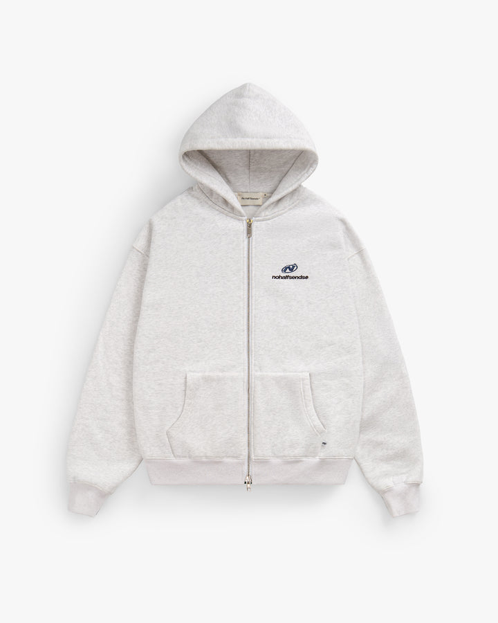 NHS GRIJS GEMENGDE RITS HOODIE