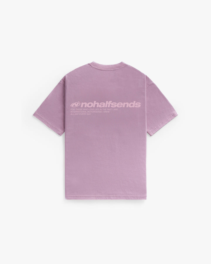 NHS DAILY DUSTY PURPLE TEE
