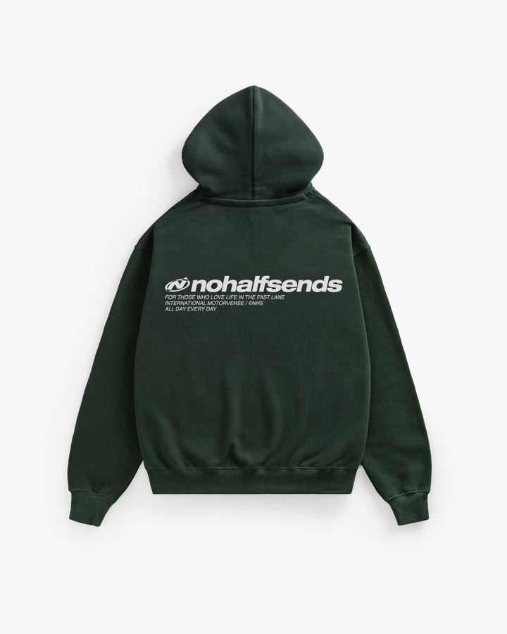 NHS DEEP GREEN HOODIE