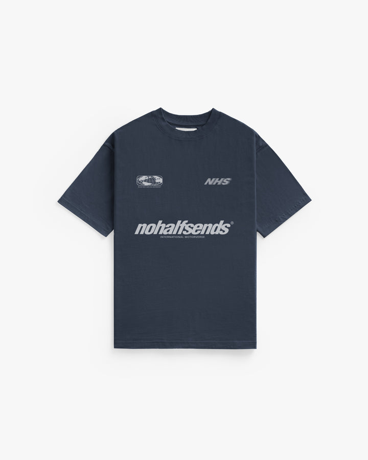 NHS GLOBE BLUE TEE