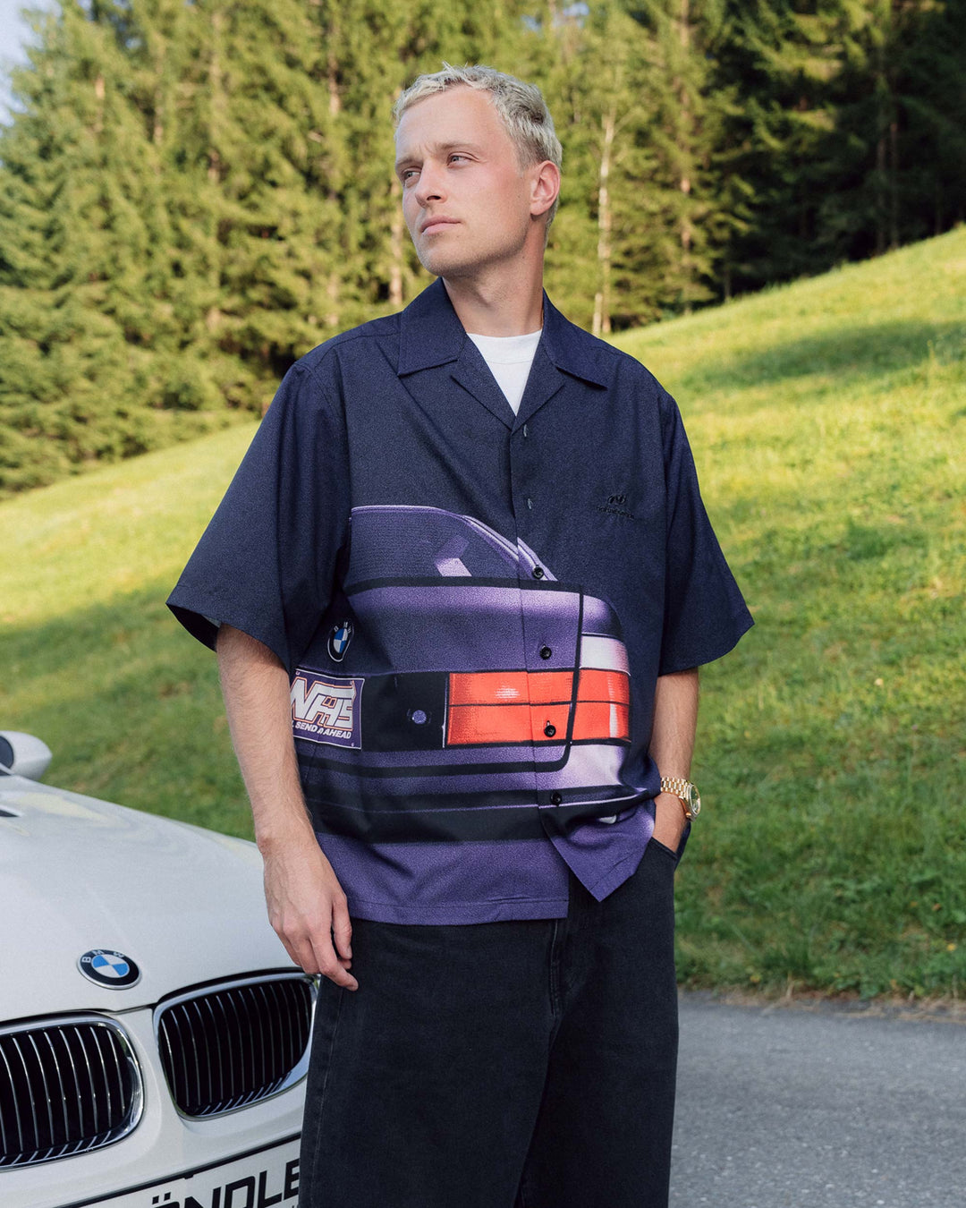 NHS E34 BUTTON UP TEE