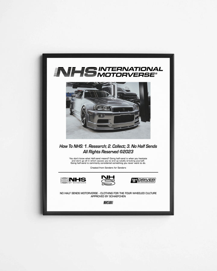 Poster "GT-R R34 2"