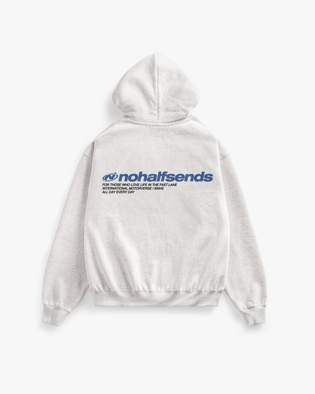 NHS GRIJS GEMENGDE RITS HOODIE