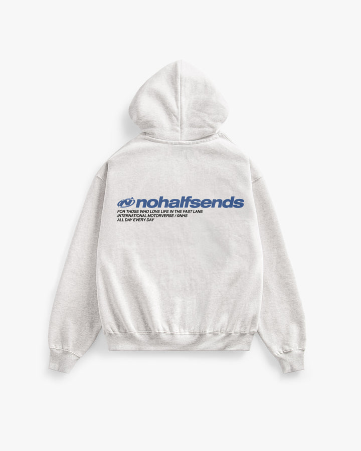 NHS GRIJS GEMENGDE RITS HOODIE