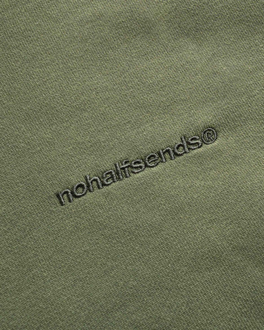 NHS CROPPED IVY GREEN HOODIE