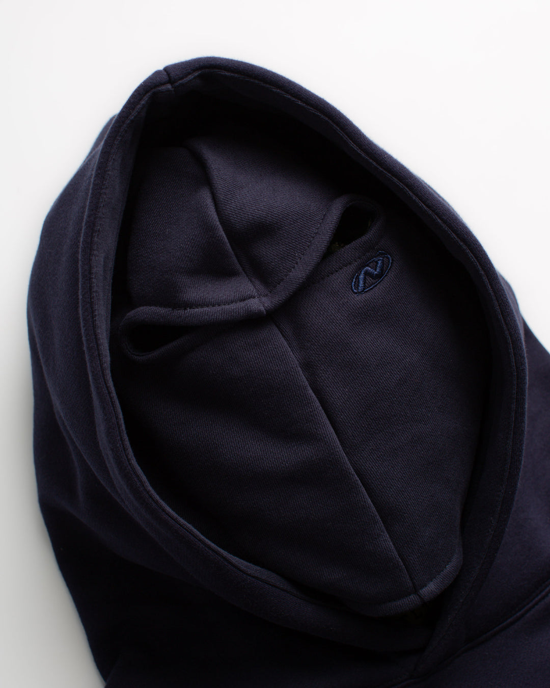 NHS MARINEBLAUW GEMASKERDE HOODIE