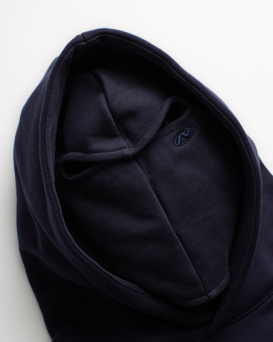 NHS NAVY BLUE MASKED HOODIE