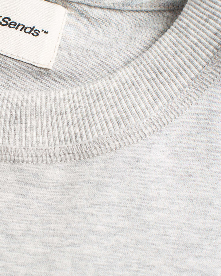 NHS GREY MELANGE TEE