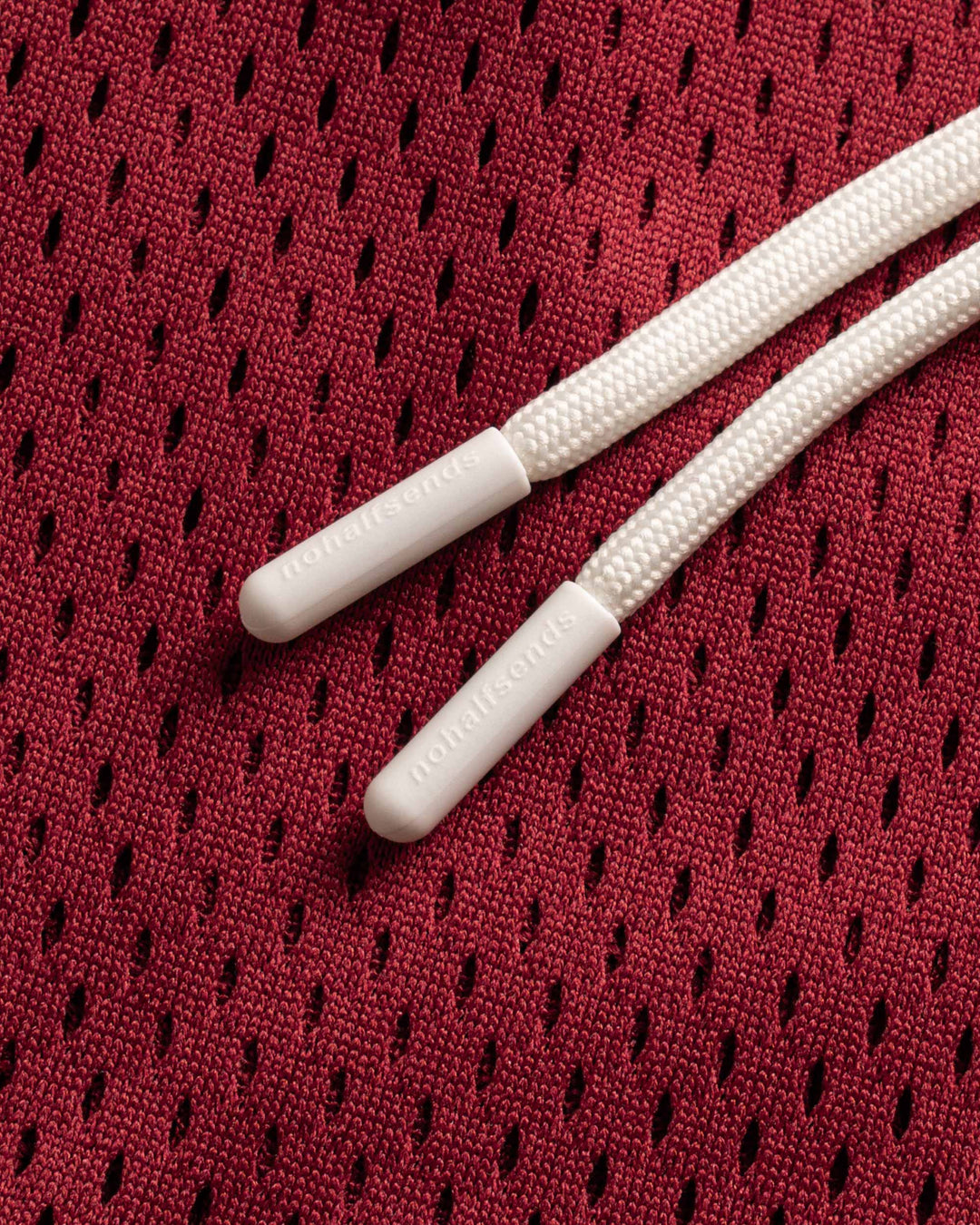 NHS CRIMSON RED MESH SHORT