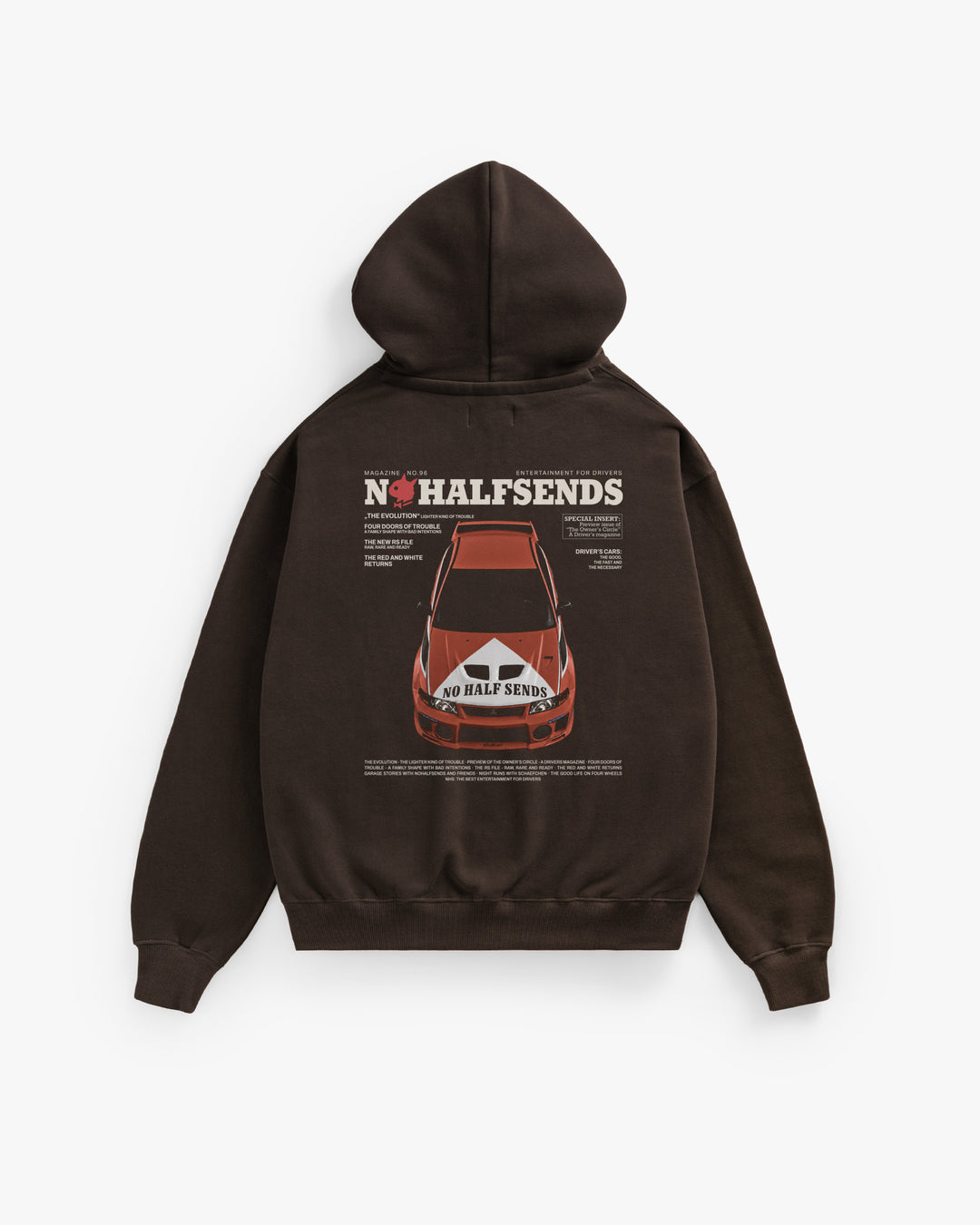 NHS EVO MAGAZINE HOODIE