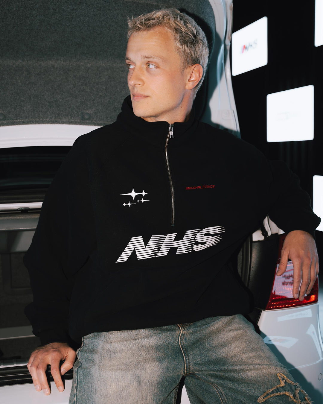 NHS GARAGE HALF ZIP