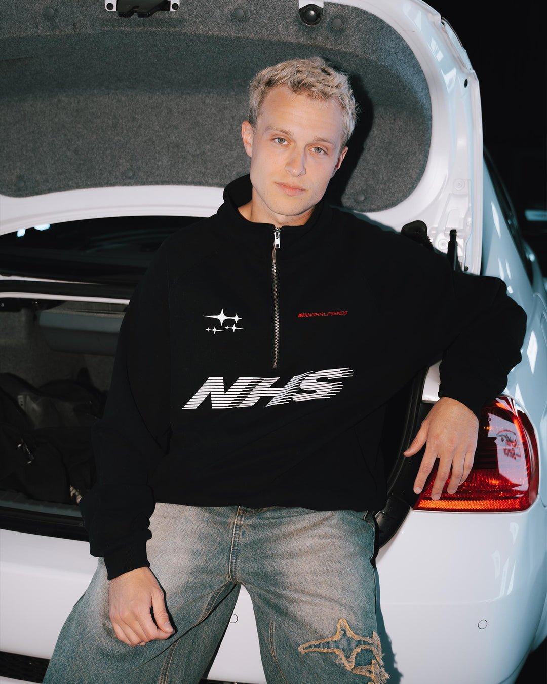 NHS GARAGE HALF ZIP