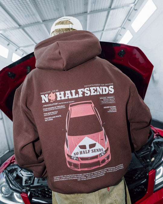 NHS EVO MAGAZINE HOODIE