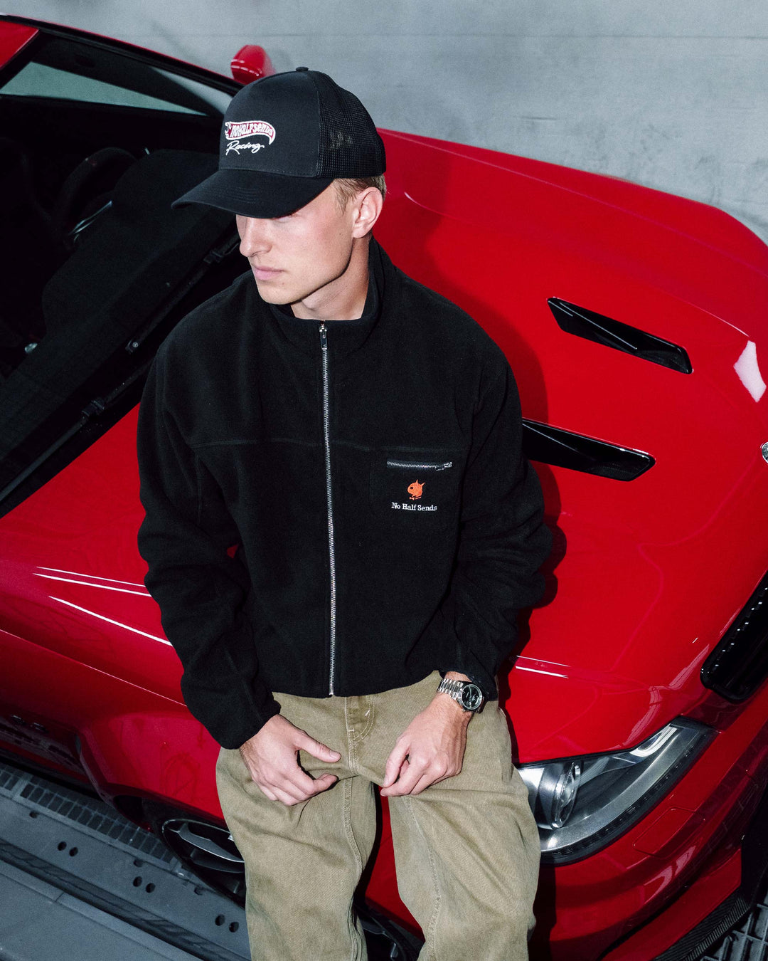 NHS SECRET FLEECE JACKET