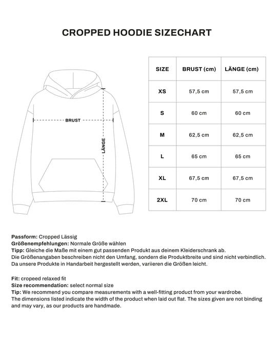 NHS CROPPED IVY GREEN HOODIE