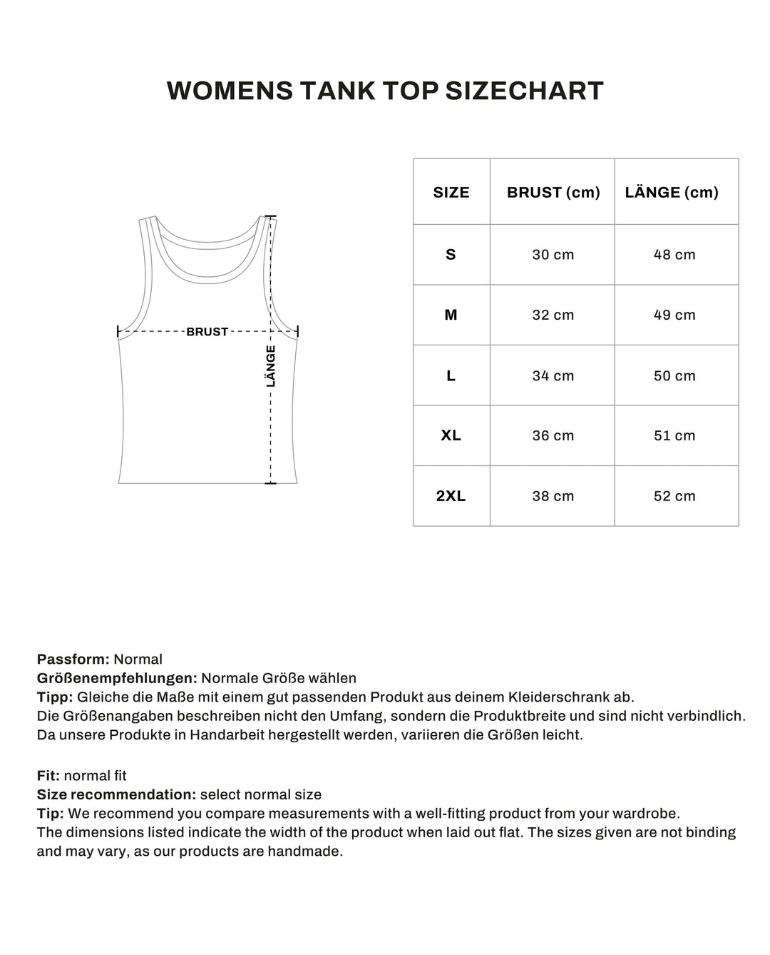 NHS TANKTOP VROUWEN